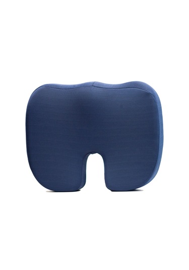 Viscower Visko Coccyx Ortopedik Hemaroid Oturma Minderi Lacivert