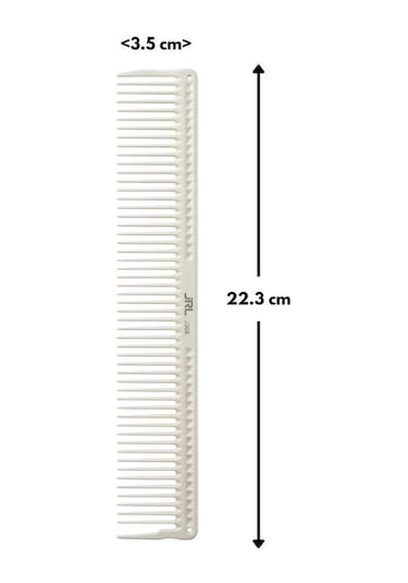 Jrl J309 22.3 Cm Antistatik Profesyonel Kesim Tarağı Beyaz