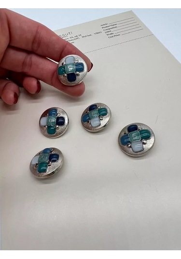 Casaditessuti Bs Chanel Tarzı Dekoratif Düğmeler 240478241