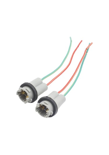 No.y08-4x T10 168 194 501 W5w Araba Led Smd Işık Teli Demeti Tutucu Konnektör Uzatma Adaptör Soketi Fiş