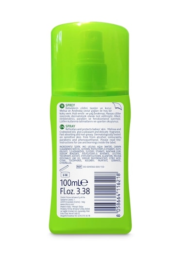Chicco Tazeleyici ve Koruyucu Sprey 100 ML
