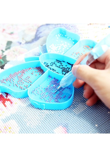 Suntek Elmas Resim Sergisi Tepsi Düzenleyici Temizlemeye Uygun