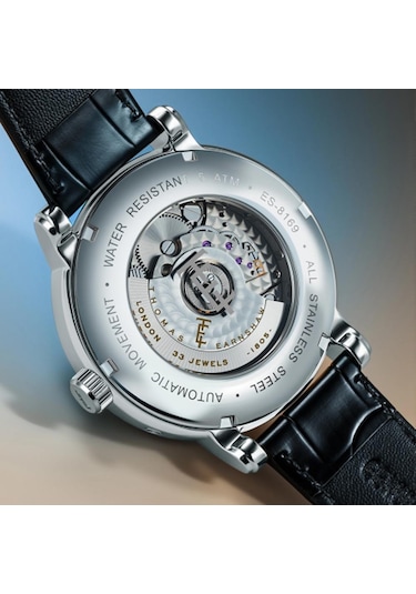 Earnshaw Es-8169-01 Erkek Kol Saati Metalik Gri