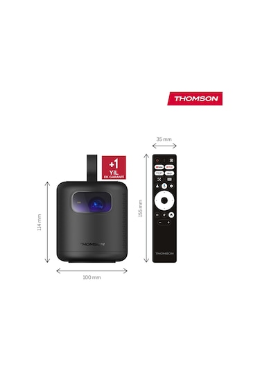 Thomson Vega Pg35b Google Tv 4k Akıllı Projeksiyon Cihazı
