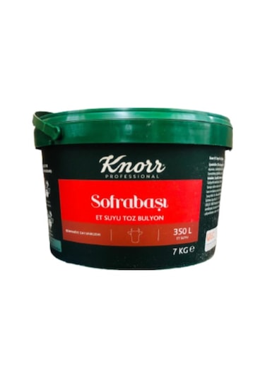 Knorr Sofrabaşı Et Suyu Toz Bulyon 7 KG
