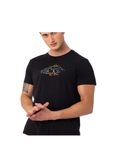 Merrell Tamp M Erkek T-shirt-siyah Siyah
