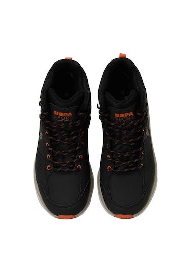 U.s. Polo Assn. Henry 4pr Erkek Siyah-kum Waterproof Bot Siyah