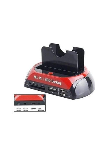 Usb 2.0 Kart Okuyucu Hard Disk Dockinghdd Klonlama Ide Sata (552904409)