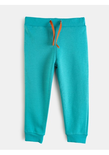 Aysbebe Dinazor Nakışlı Kışlık Çocuk Takım Unisex 2 İplik Aqua