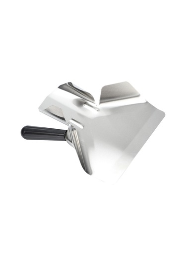 Hangfox Stainless Steel French Fries Shovel: Açık Ağızlı, Anti-skayak Kollu, Taze Yiyecekler İçin Dayanıklı Ve Temizlenmesi Kolay Ticari Kullanim