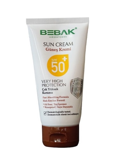 Bebak Sun Güneş Kremi Spf 50+ 75 ML