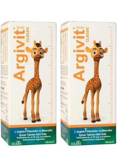 Argivit Multivitamin Şurup 2 x 150 ML