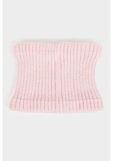 Defacto Kız Bebek İçi Polarlı Triko Boyunluk F2879a525wnpn2 Pembe