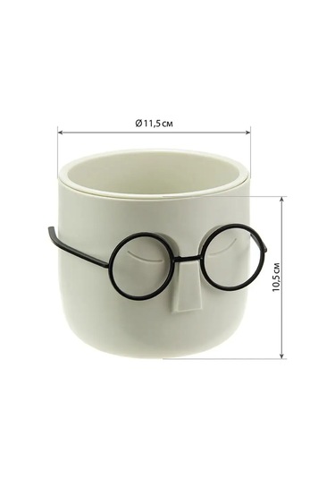 Saburg Çiçek Saksısı 0,65 Litre Saksı Seti 2 Adet Otomatik Sulama Saksı 138199335