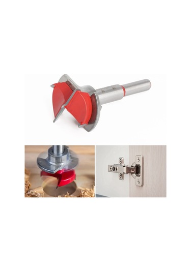 Menteşe Matkap Kombinasyon Seti Menteşe Ahşap İşleme Açıklık Bulucu