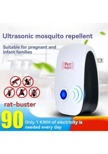 Xurunkeji Ultrasonik Dalga Sivrisinek Kovucu Fare Kovucu Ev Gece Lambası Elektronik Cihaz Sivrisinek Kovucu Ab Fişi