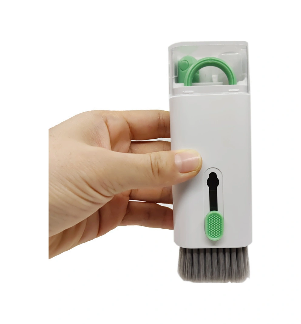 Lemestar Dijital Cihazlar İçin 7 Fonksiyonlu Temizlik Seti: Klavye Fırçası, Kulaklık Toplayıcı Ve Temizlik Suyu İçeren Mavi Q6e Aksesuarı