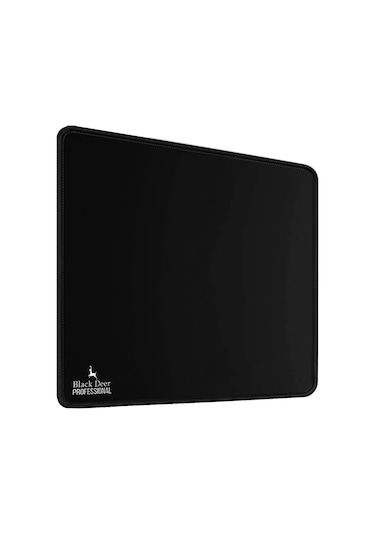 BLACK DEER Professional Siyah Orta Boy Gaming Mouse Pad 35x28 Cm