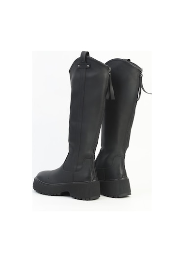 Pierre Cardin Siyah Kadın Çizme İthal Pcı-11196 001