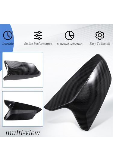Xiaaokeji Chevrolet Karbon Fiber Rengi İçin Araba Yan Dikiz Aynası Kapağı Döşemesi