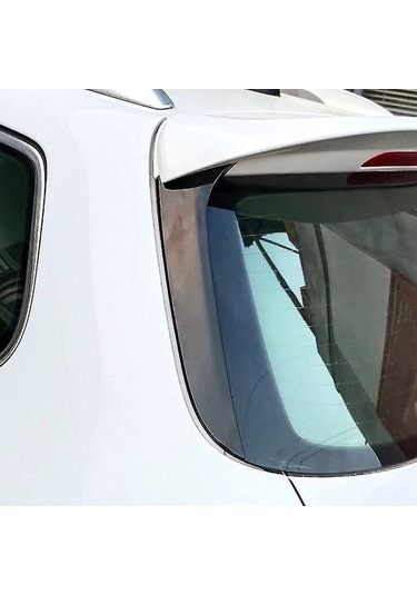 Novahub Passat B6 Wagon İçin Siyah Abs Arka Cam Spoyler - 1 Çift Set