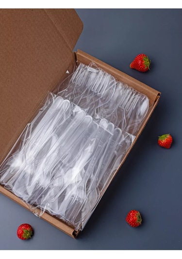 Anutka Çatal Bıçak Takımı Tek Kullanımlık Plastik Set 92506621 100 adet