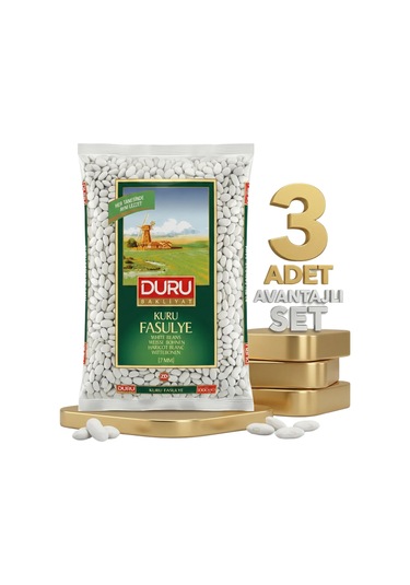 Duru Kuru Fasulye 7 Mm 3x1 Kg