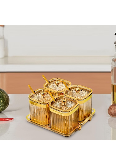 Suntek Magideal Ev Mutfağı Için Kapaklı Ve Kahverengi-4-ızgara