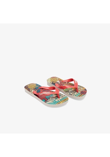 Havaianas Marvel Çocuk Bej Terlik Düz 4147012 Bej