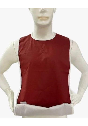 Viscomet Poliüretan Sıvı Geçirmez Hasta Yemek Önlüğü 3 Adet Çok Renkli