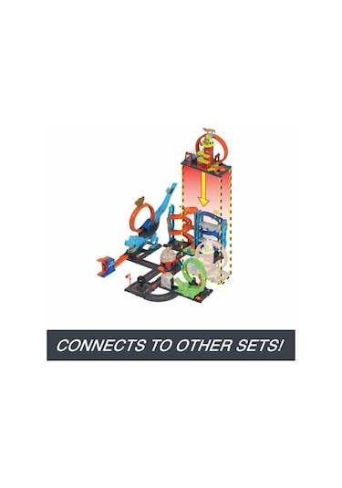 Hot Wheels Çember Pistli İftaiye İstasyonu HKX41