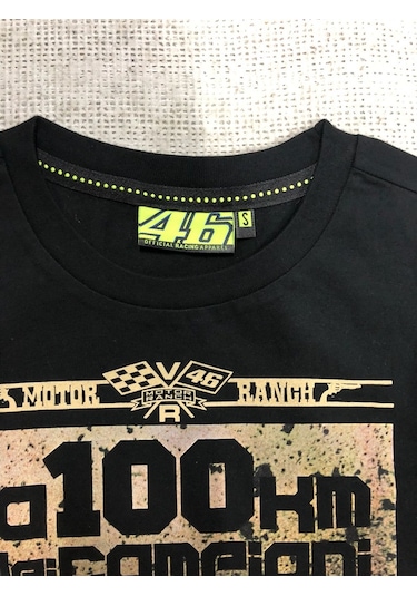 Vr46 Valentino Rossi Vale Yellow Agv Motor Ranch Tshirt