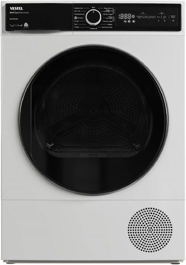 Vestel KM 97202 WIFI 9 KG Isı Pompalı Çamaşır Kurutma Makinesi (Distribütör Garantili)