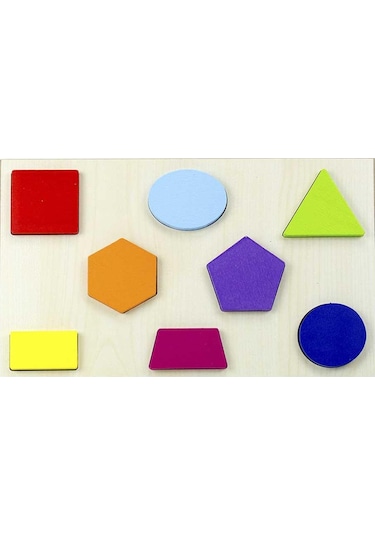 Artebella Iq Ve Gelişim Ürünleri Ahşap Geometrik Bulmaca
