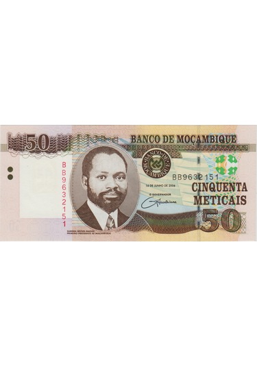 Mozambik 50 Metıcaıs 2006 Çil.
