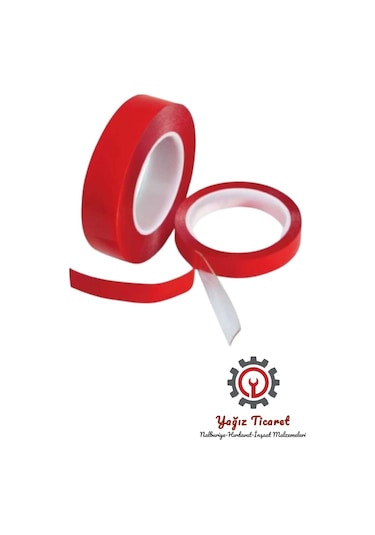 Silikonlu Şeffaf Çift Taraflı Bant