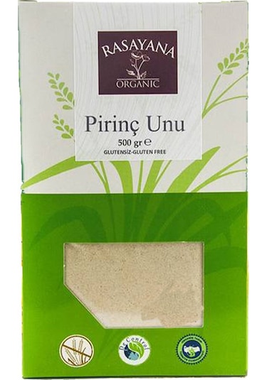 Rasayana Organik Glutensiz Pirinç Unu 500 G