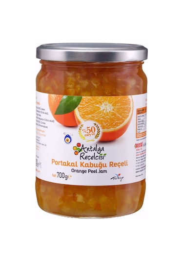 Antalya Reçelcisi Portakal Kabuğu Reçeli 700 G