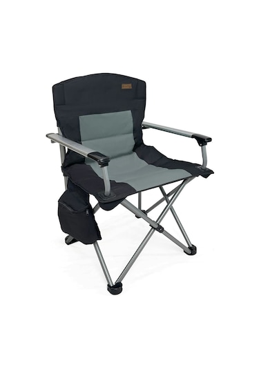 Madfox Journey Katlanır Kamp Sandalyesi Siyah/gri Çok Renkli