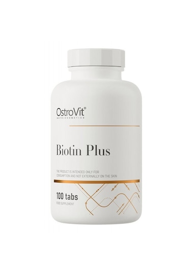 Ostrovit Biotin Hair Plus 100 Tablet - Saç , Cilt , Tırnak Dökülm