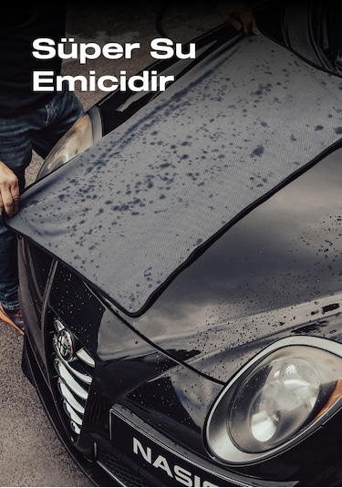 Nasiol Yüksek Su Emici Özellikli Mikrofiber Araç Kurulama Havlusu Çiziksiz Temizlik 60 x 90 CM 600gsm