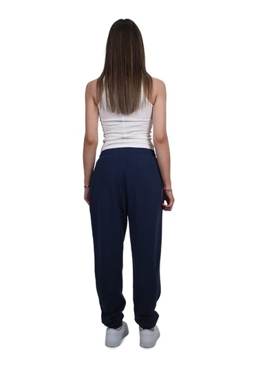 Kadın Modal Kumaş Cepli Lacivert Jogger Pantolon Lacivert