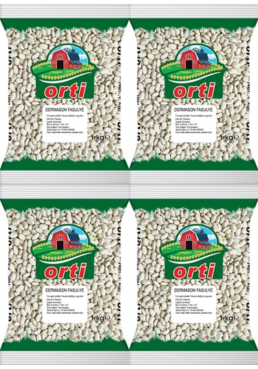 Orti Dermason Fasulye 1 Kg. x 4 Paket