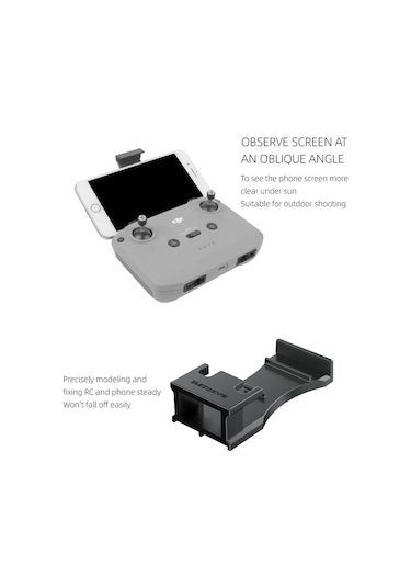 Dji Mavic Air 2 Uzaktan Kumanda Telefon Tutucu Klip 5-7” Inç 12Cm