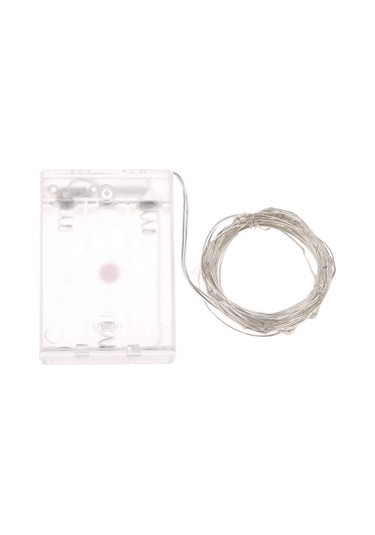 Qingmipy "pembe 30 Led Bükülebilir Şerit Işık - 3 Metre, Pil İle Çalışan, Ip65 Su Geçirmez, Parti Dekorasyonu" Pembe