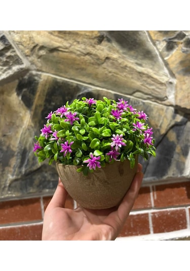 Mekanlara Rafine Bir Dokunuş: Flora Esintili Yapay Çiçek Mor