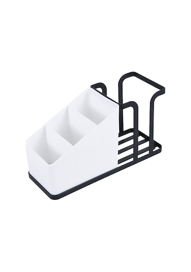 Cbtx Kahve Kağıdı Bardağı İçin Tek Kullanımlık Bardak Tutucu Karbon Çelik Raf Masaüstü Rafı Siyah