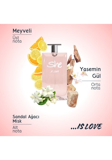 She is Love Kadın Parfüm EDT 50 ML