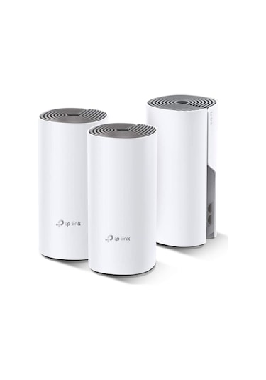 TP-Link Deco E4 1200 Mbps 5 GHz Wi-Fi Mesh Sistemi 3'lü