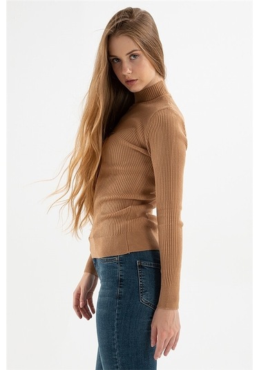 Fashion Friends Kadın Kazak Bej 23k0167k1 24ke21000001 E2110 Bej